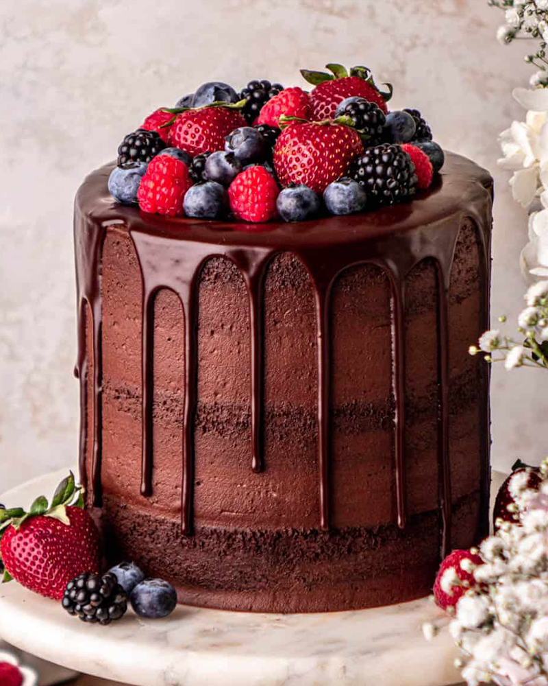 Beri Choclate Cake